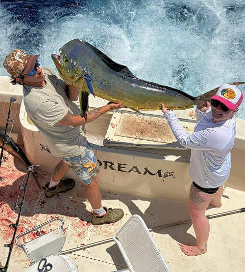 Sea Dream charter group with great catch out of Hatteras, NC.