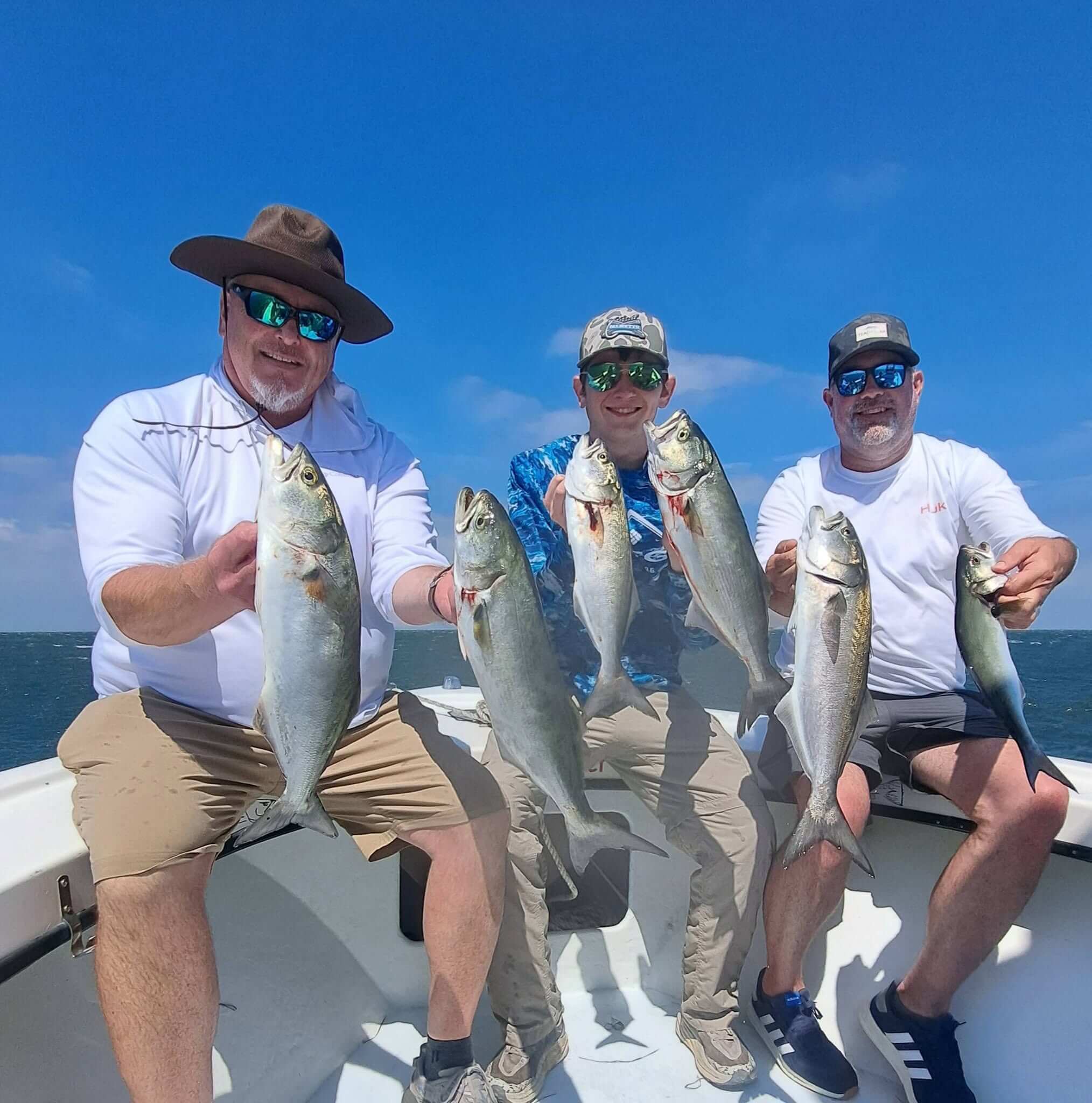 Lots of bluefish on Speck-Tackler today.