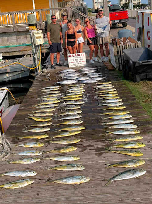 July 19 fishing report images from Sea Angel Charters