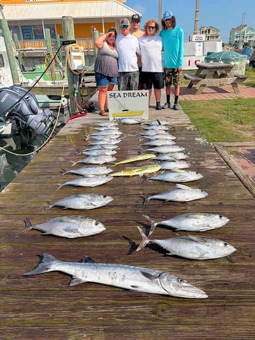fishing report images from Sea Dream Charters